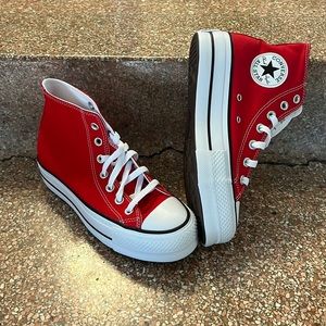 NWT - never worn Custom Converse Platform Sneakers 6.5